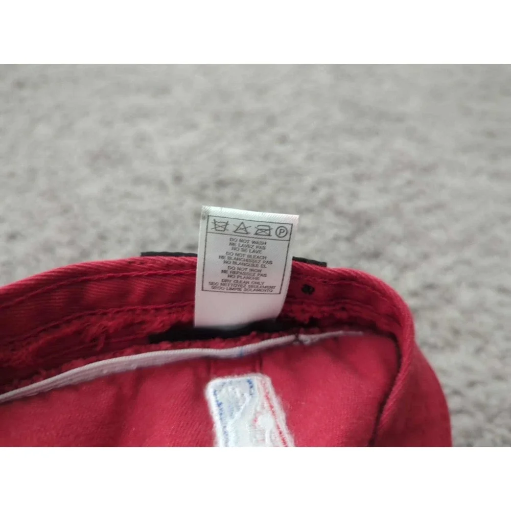 Cleveland‎ Cavaliers Hat Cap Mens OSFA NBA Adidas Red Fitted Stretch